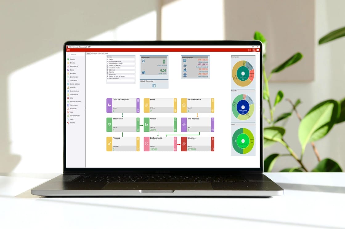 Software de gest&atilde;o ambiente Light