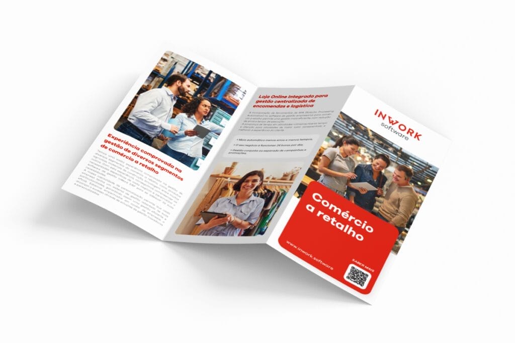 Flyer Comercio a retalho