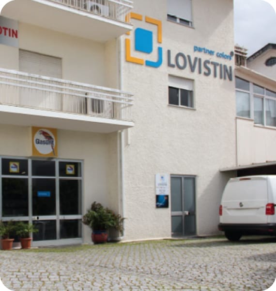 Vista exterior da empresa Lovistin