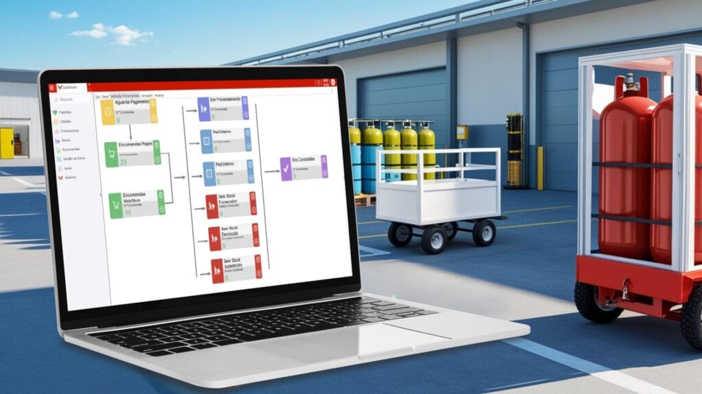 G&Aacute;S COMPANY INWORK -ERP inWork - Software de gest&atilde;o empresarial completo