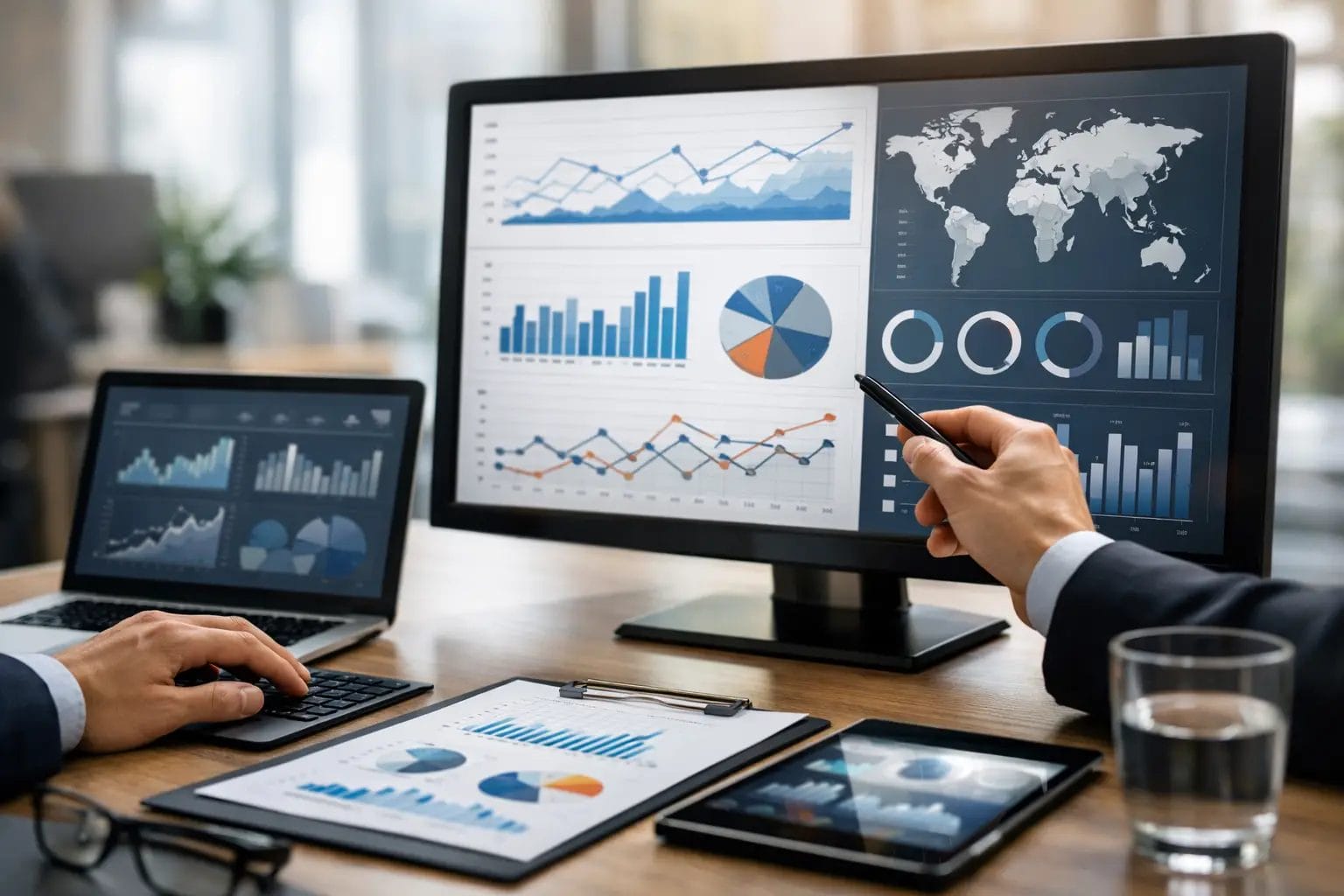 Dashboard de gestão empresarial: o que medir