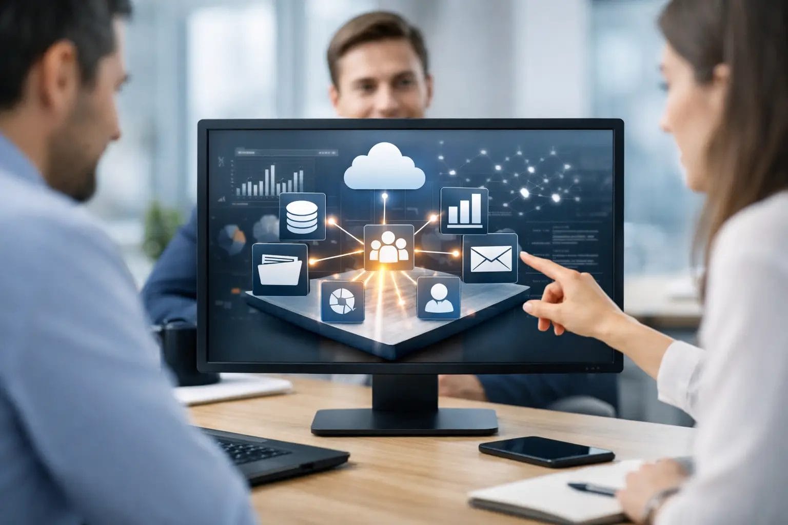 Como centralizar informação empresarial