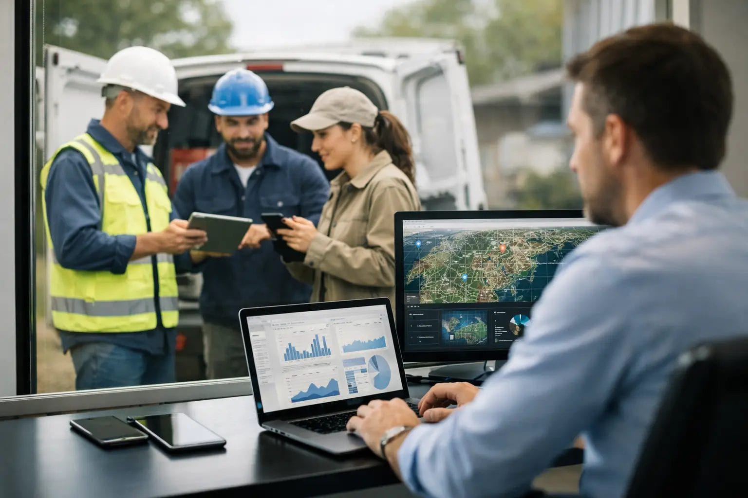 Software para equipas no terreno: o que muda